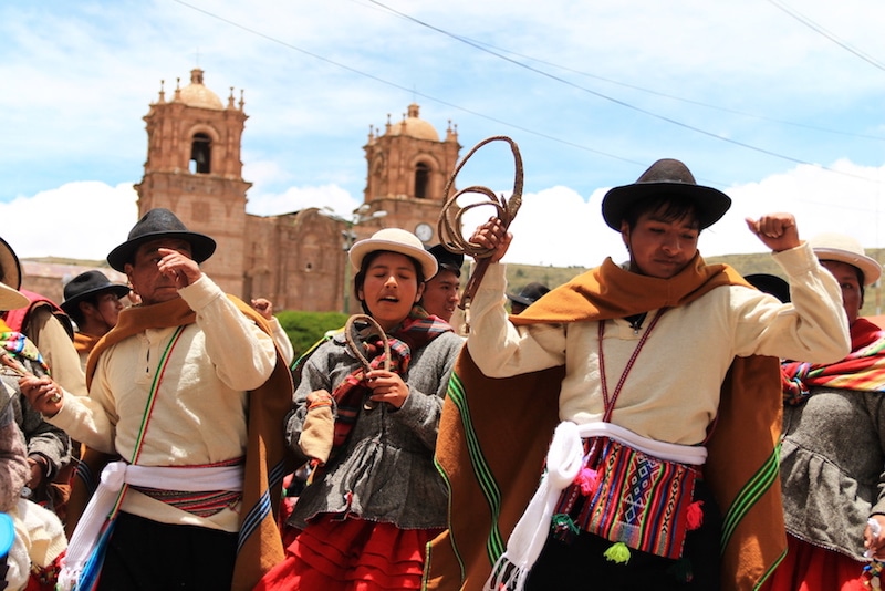 Virgen de la Candelaria in Puno