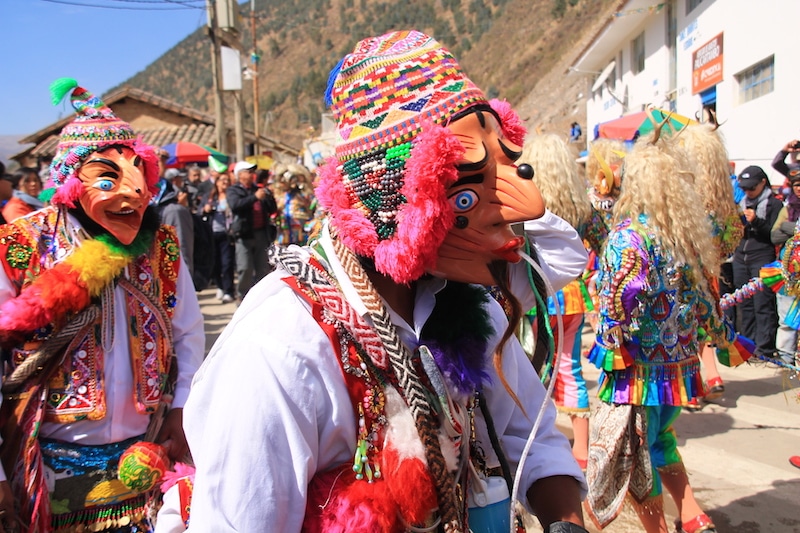 Maskenkarneval in Paucartambo
