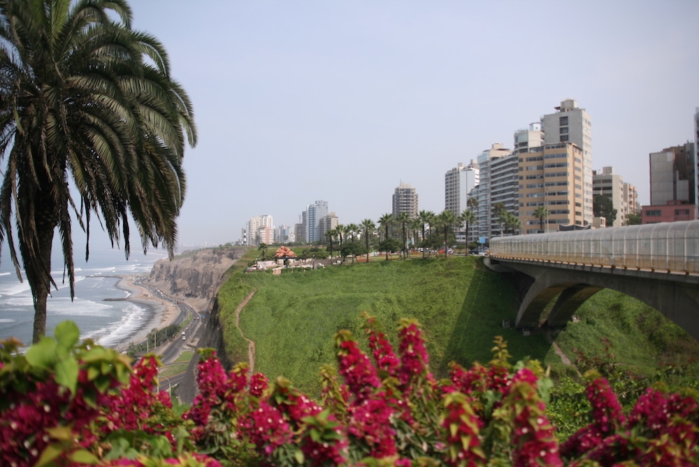 Die Hauptstadt Lima in Peru